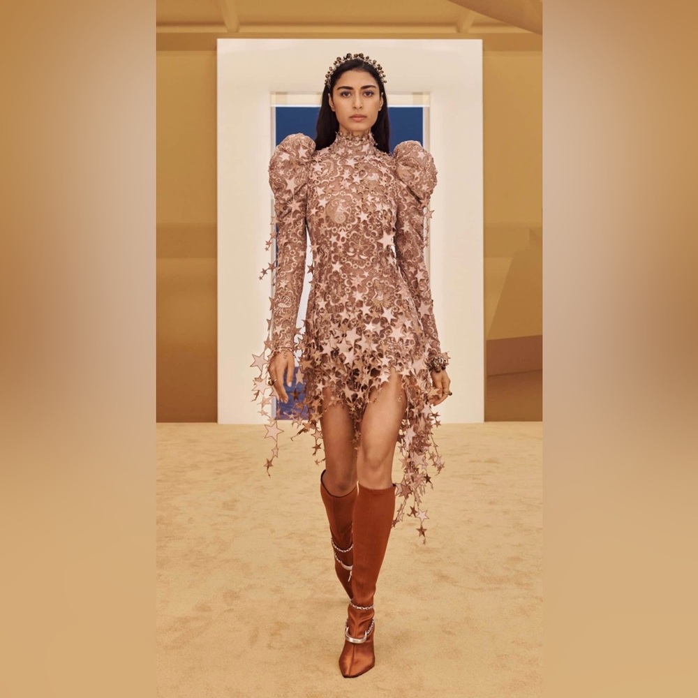 Zimmermann Celestial Zodiac Mini Dress